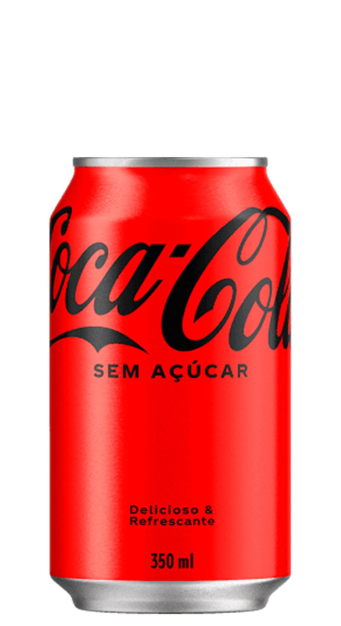 Coca Lata zero açucar